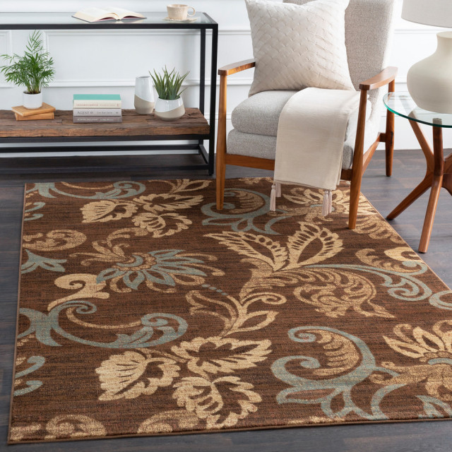 Riley Area Rug Traditional Area Rugs by Surya Houzz