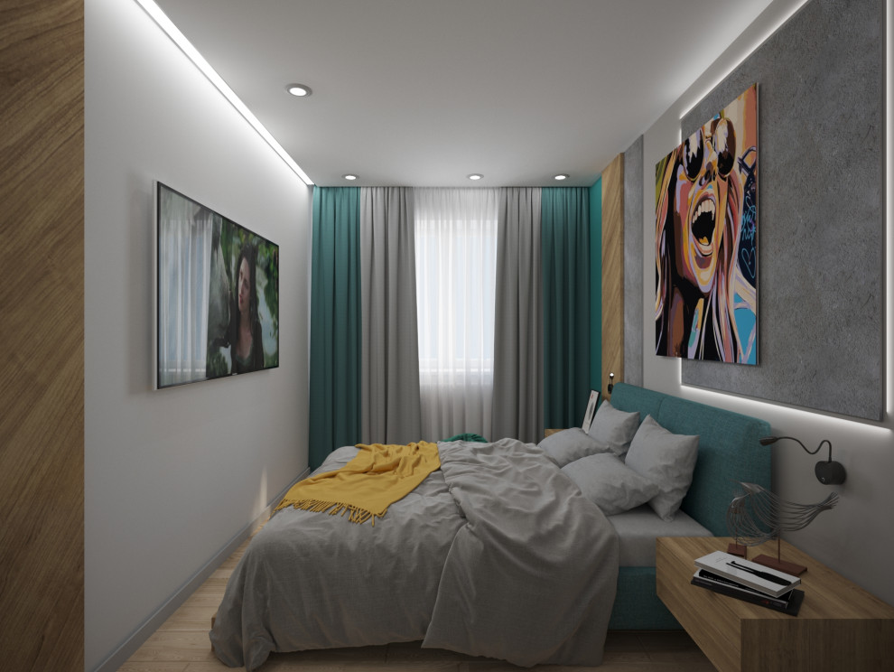 Современный проект квартиры для молодой семьи!