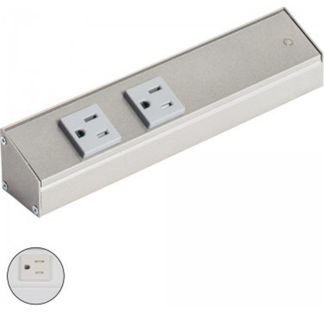 APT Angled Power Strip Contemporary Extension Cords And Power