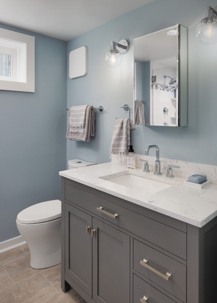 Rosedale Ave Whole House Remodel - Transitional - Bathroom - DC Metro ...