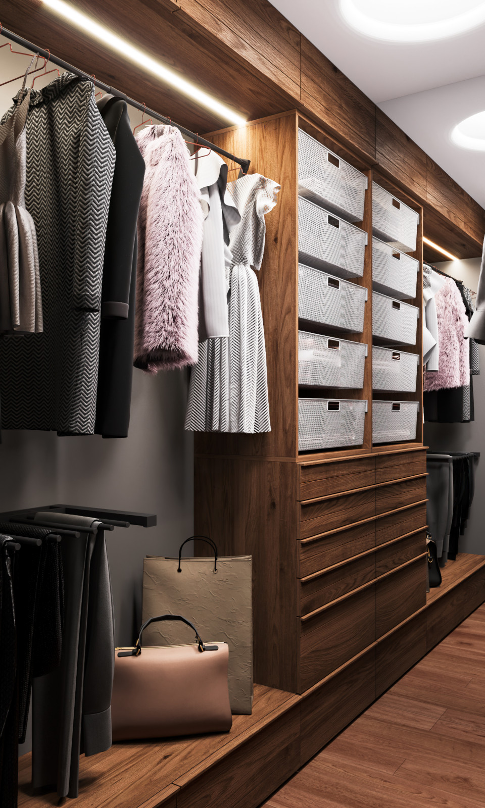 Шоколадно-кофейная квартира для семьи с ребенком в ЖК 1147