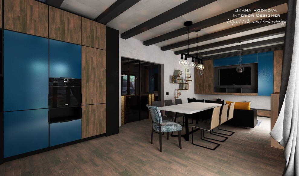 Кухня-студия in LOFT STYLE