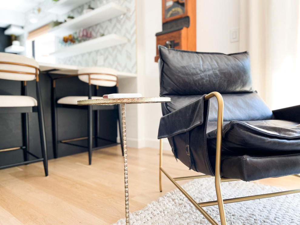 Cozy Modern | Governor's Ranch, CO | Modern Kitchen & Living Area