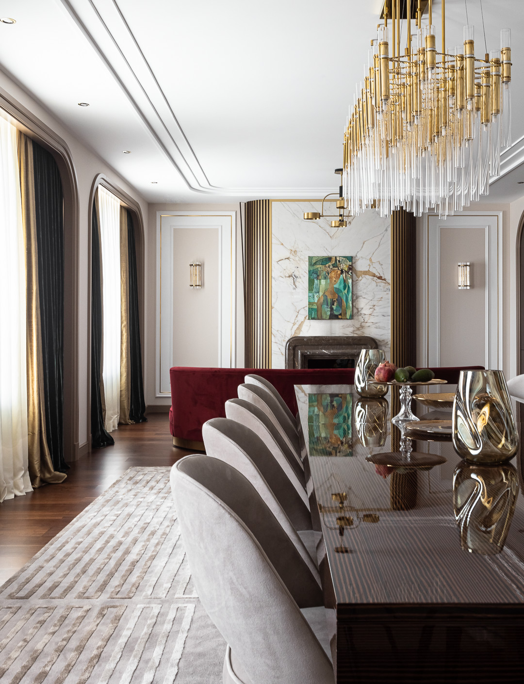 Квартира 400мкв для большой семьи в Астане