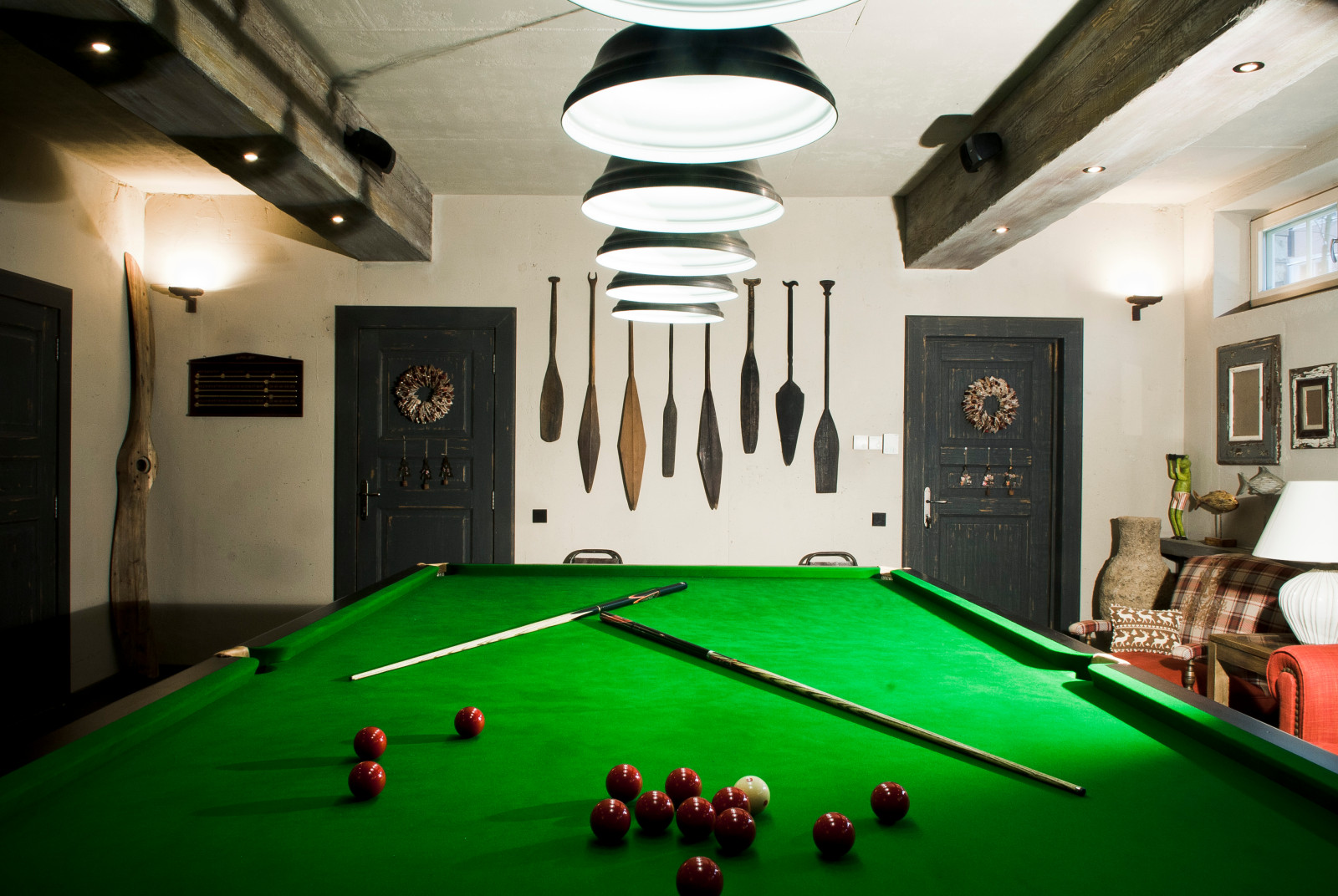 Интерьер дома в Серебрянном Бору, Москва