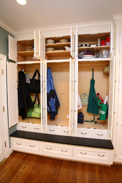 Family Lockers Traditional Laundry Room Other By