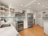 Transitional Kitchen by CRW Building Co.
