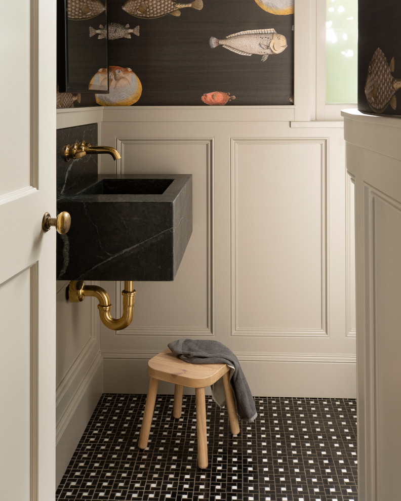 Hilltop Residence - Transitional - Powder Room - Portland - by THESIS ...