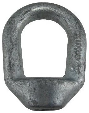 5//8/"-11 X 10/" Hot Dipped Galvanized Forged Eye Bolt with Hex Nut