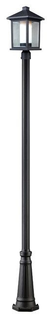 Z-Lite 523PHB-519P-BK Mesa Outdoor Post Light