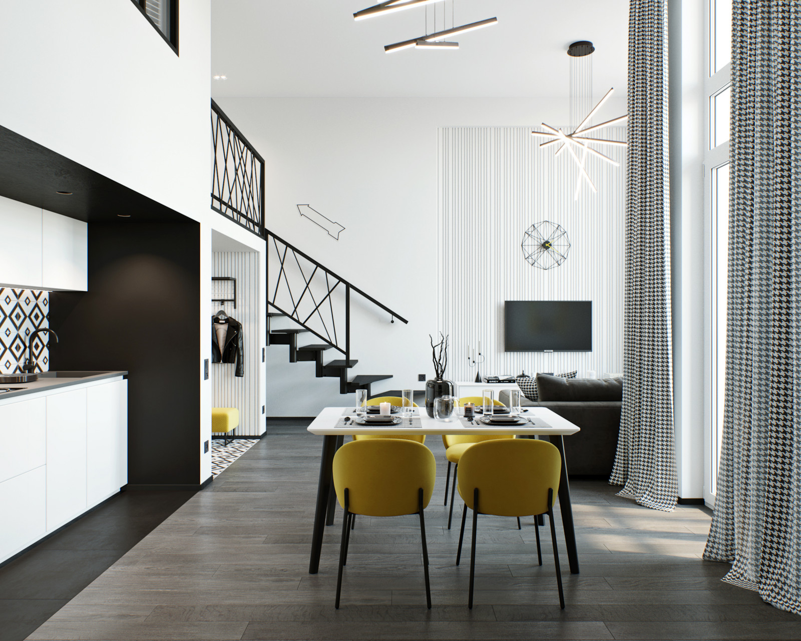 Антресольный этаж в квартире-студии