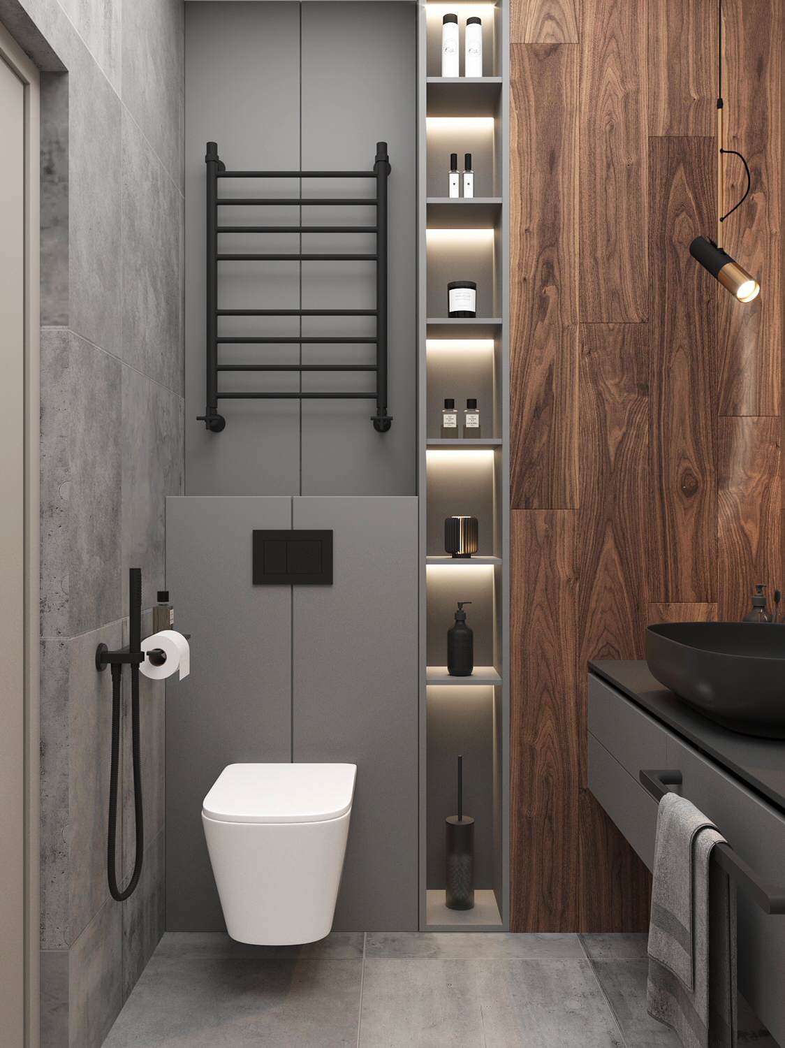 3-комнатная квартира в светлых оттенках