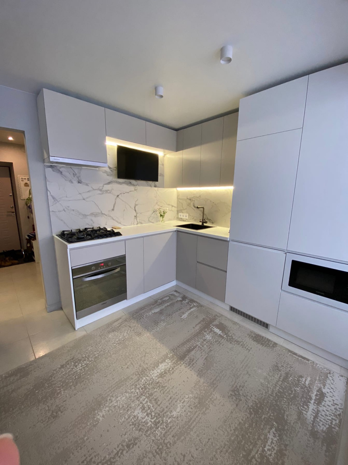 Кухня-гостиная маленькой площади