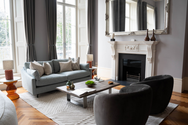 Lancaster gate transitional-living-room