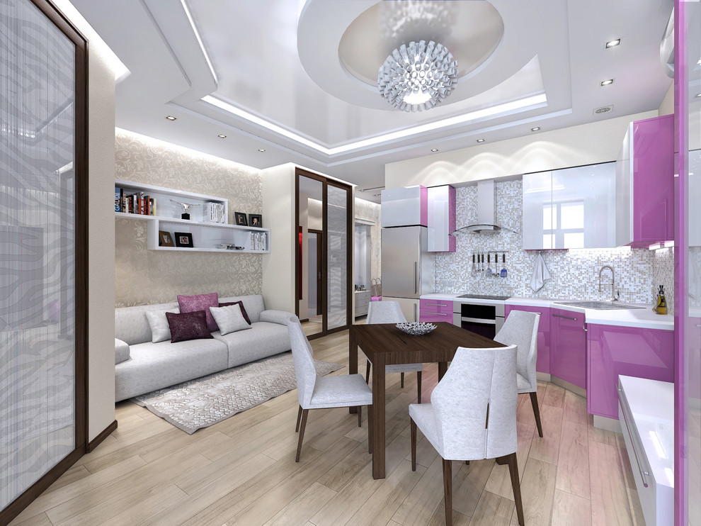 Дизайн однокомнотной квартиры