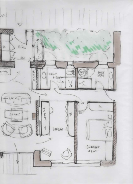 Extension d'une maison stile-marinaro