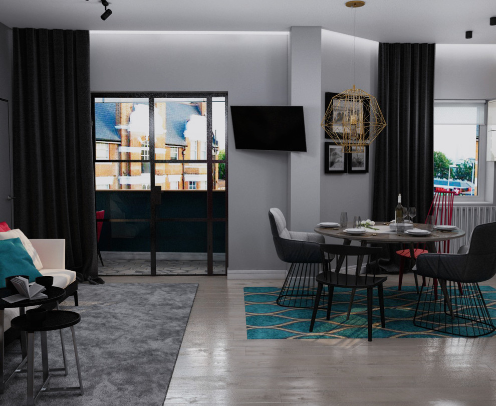 Проект студии по адресу Мусина 9кв 38