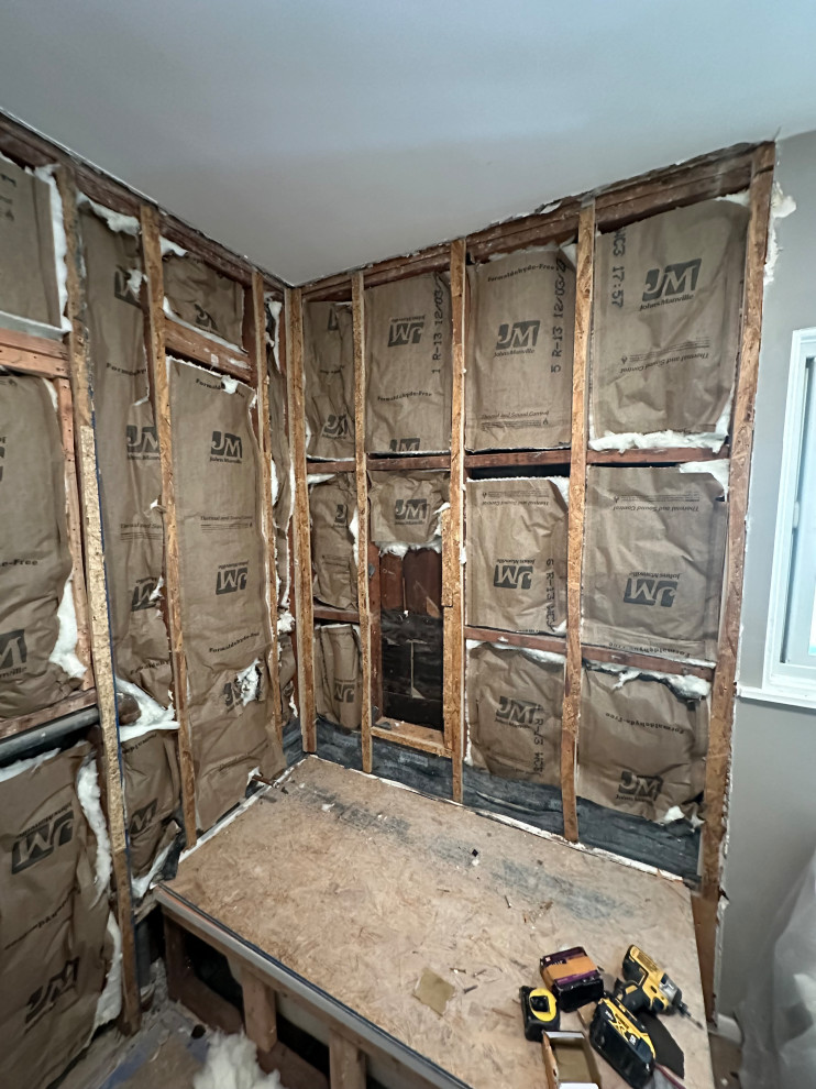 insulation installed