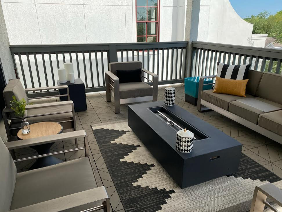 Covered Patio Redesign - All Designs done Virtually!