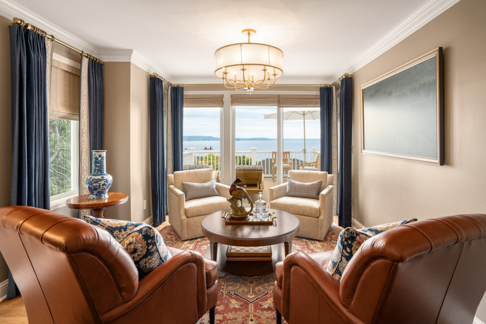 Interior Den - Beach Style - Exterior - Seattle - by McAdams Remodeling ...