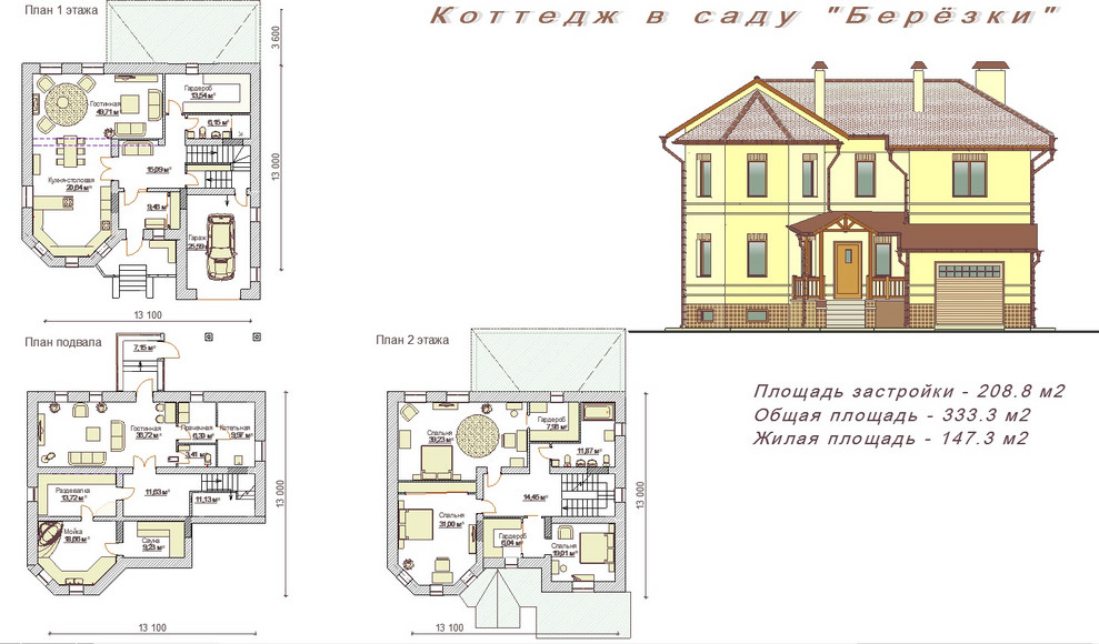 Проекты малоэтажного строительства
