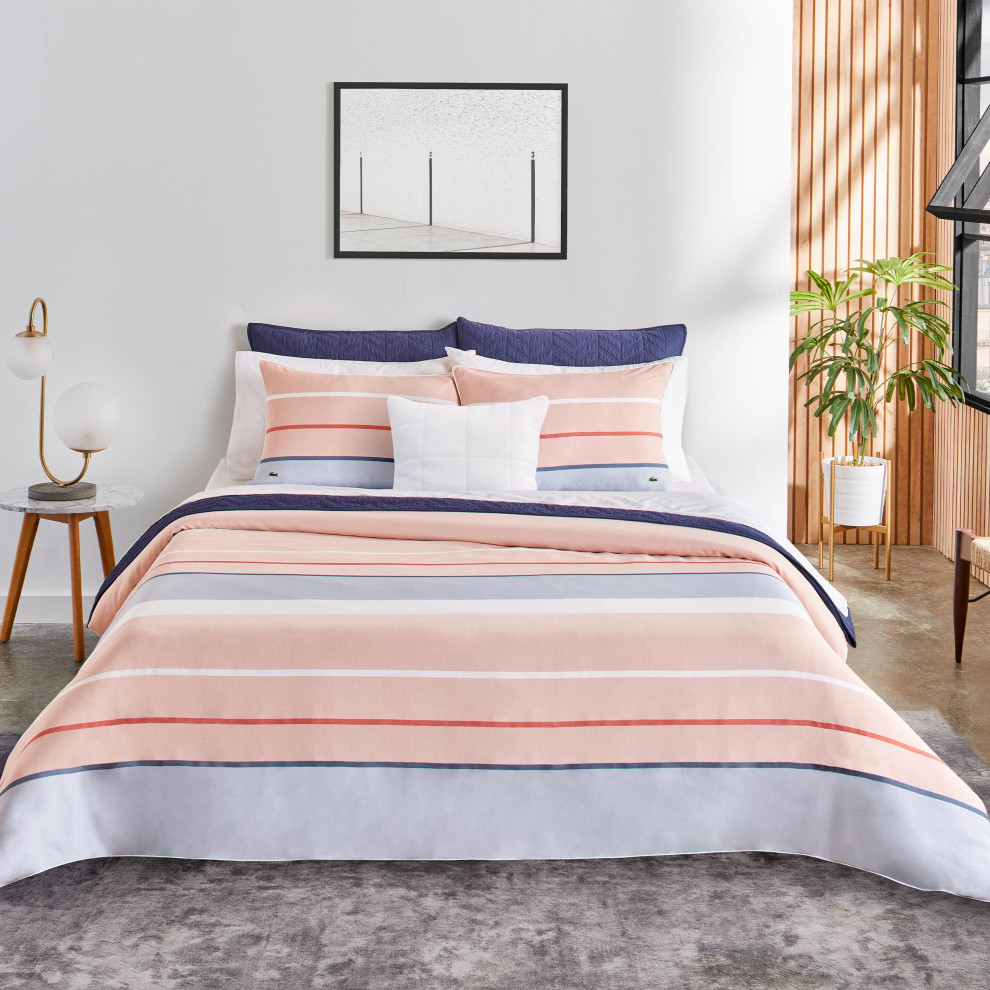 Lacoste Home Unity Comforter Set, Multi Contemporary Comforters And