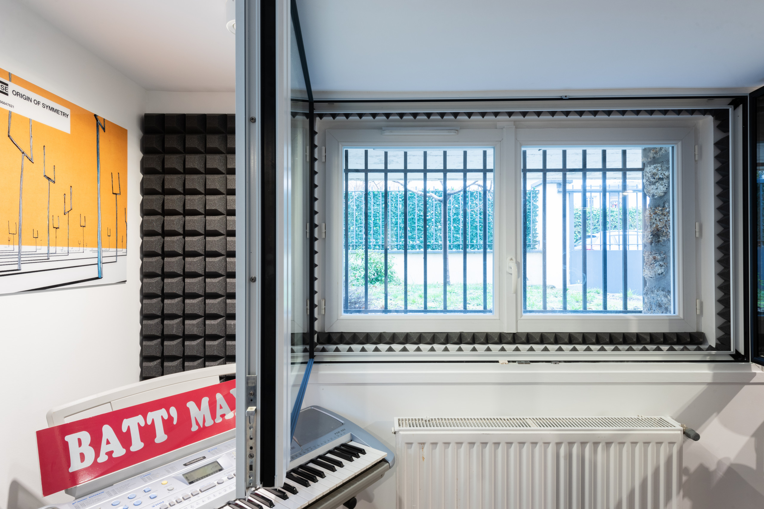 Rénovation d'une maison au Vesinet et création d'un studio de musique.