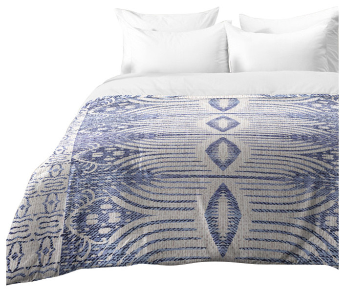 Holli Zollinger French Linen Tribal Ikat Comforter, Queen