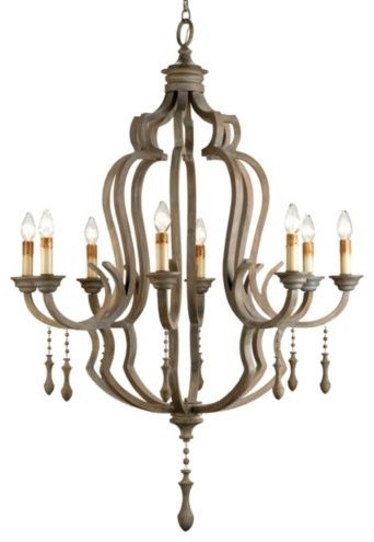 Waterloo Chandelier by Currey & Company