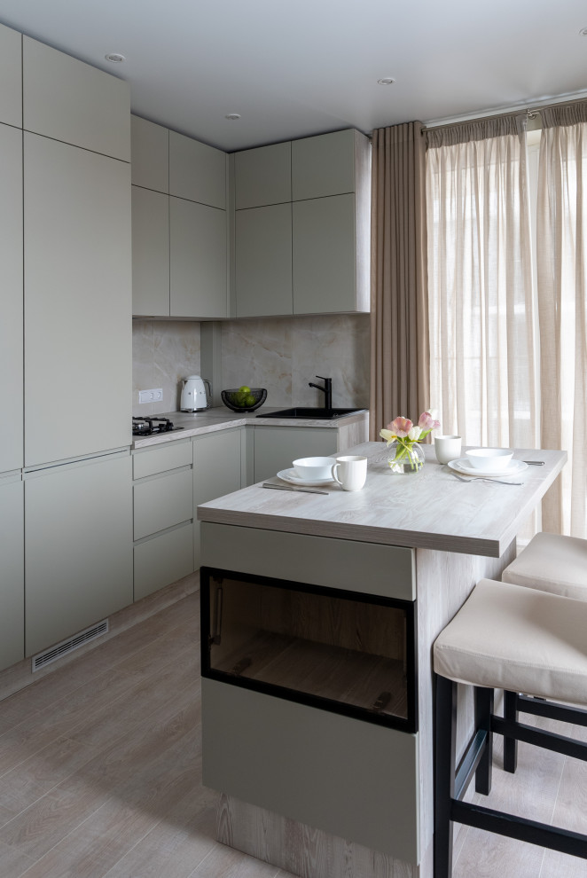 Мебель в едином стиле для однокомнатной квартиры в Светлогорске