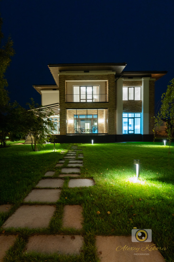 Частный коттедж в КП Графские пруды, 650м2