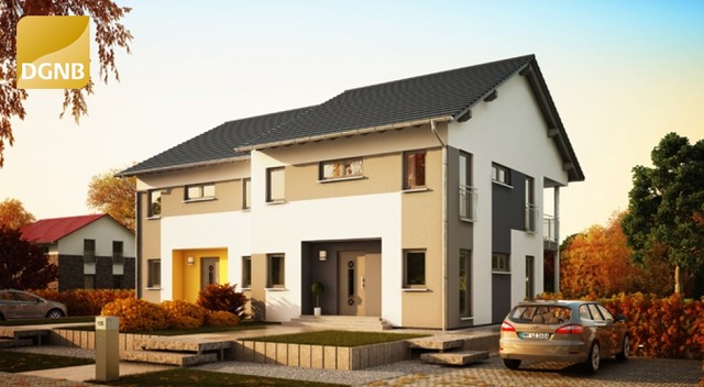 Okal Doppelhaus Modern Hauser Stuttgart Von Okal Haus Gmbh