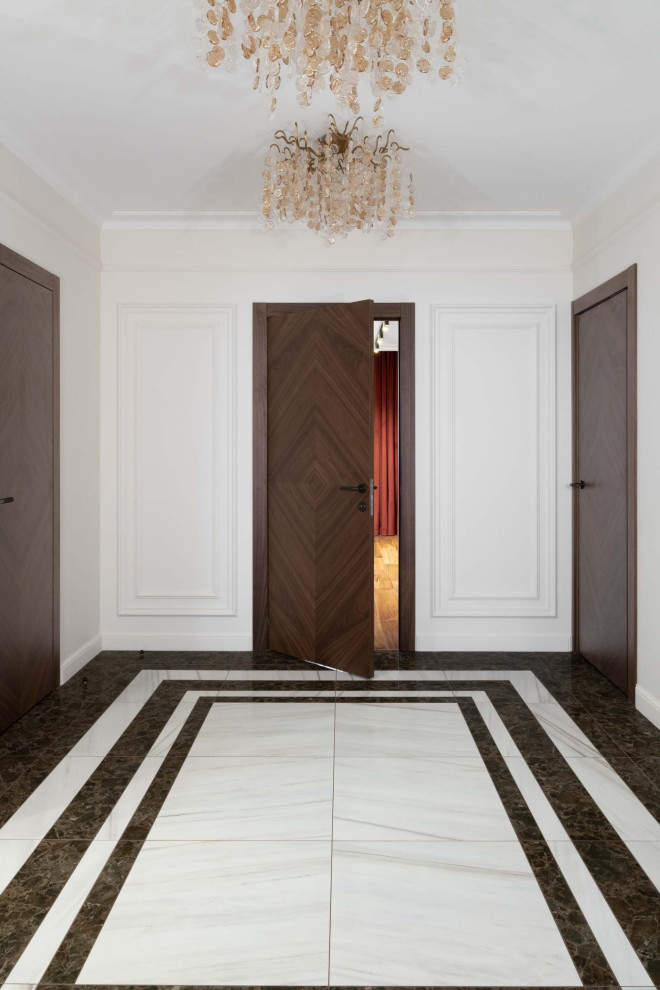 Интерьер квартиры в единой цветовой стилистике