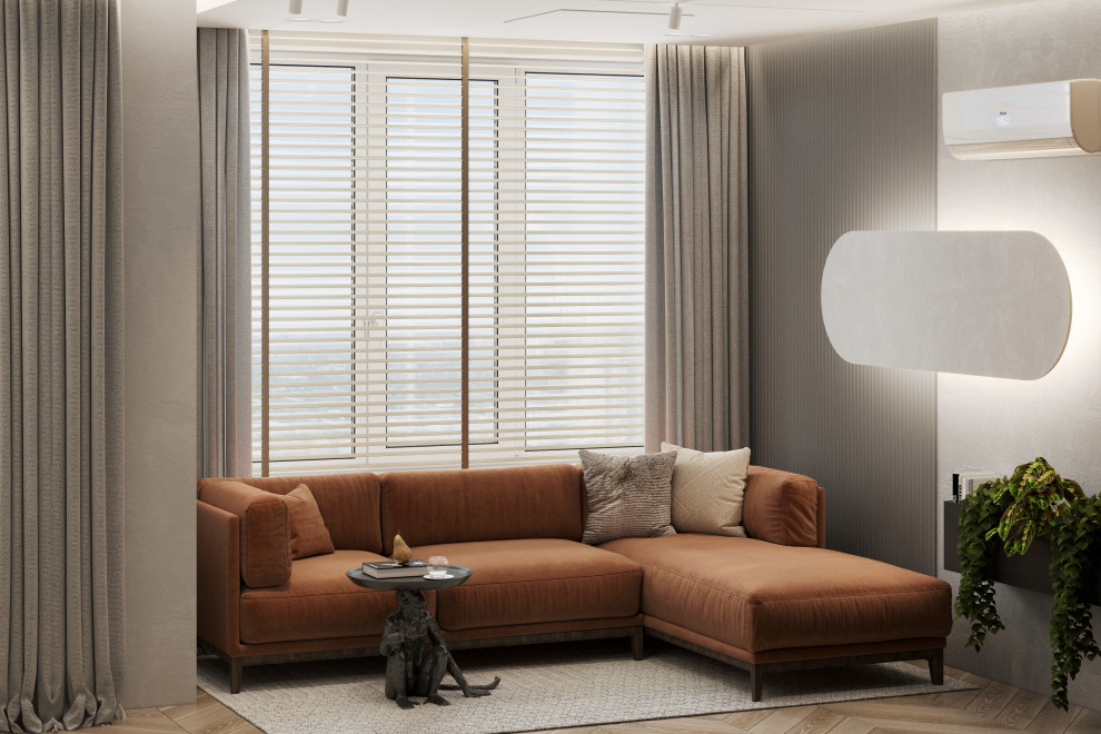 Дизайн трехкомнатной квартиры 90 кв. м.