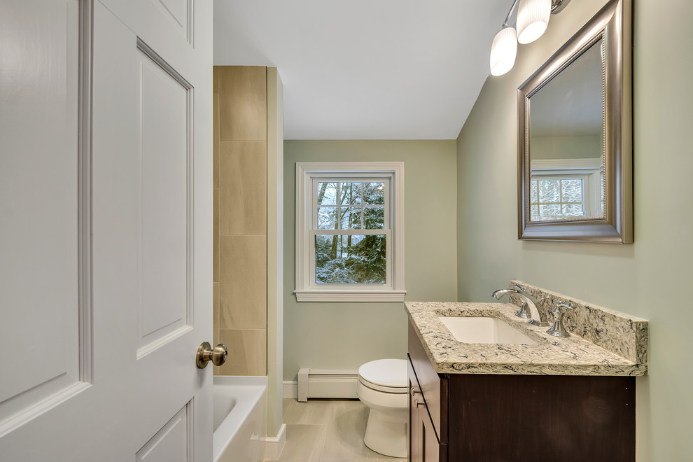 Bathroom - transitional bathroom idea in Boston