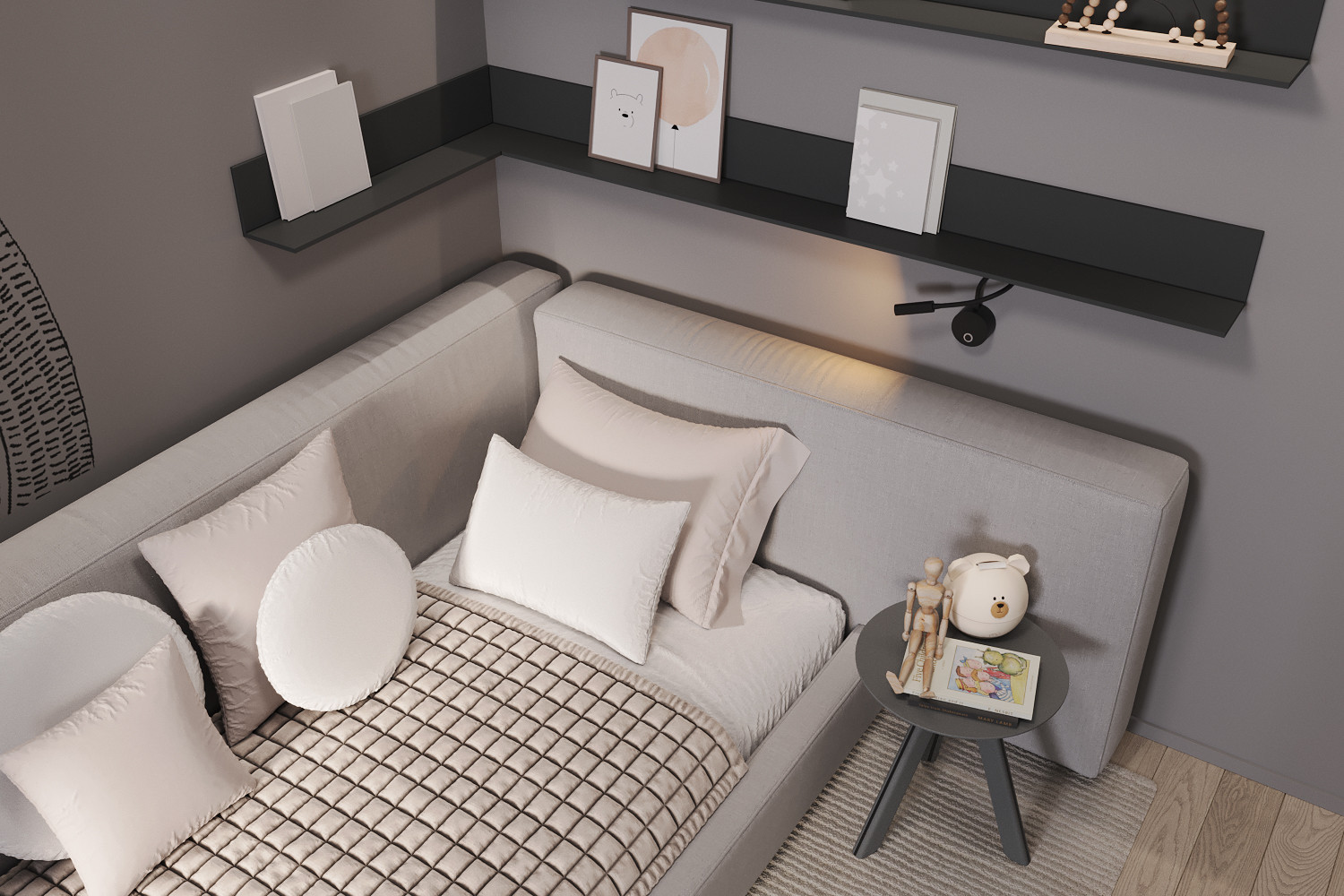 Дизайн квартиры 140м² в Красноярске, ЖК "Александровский"