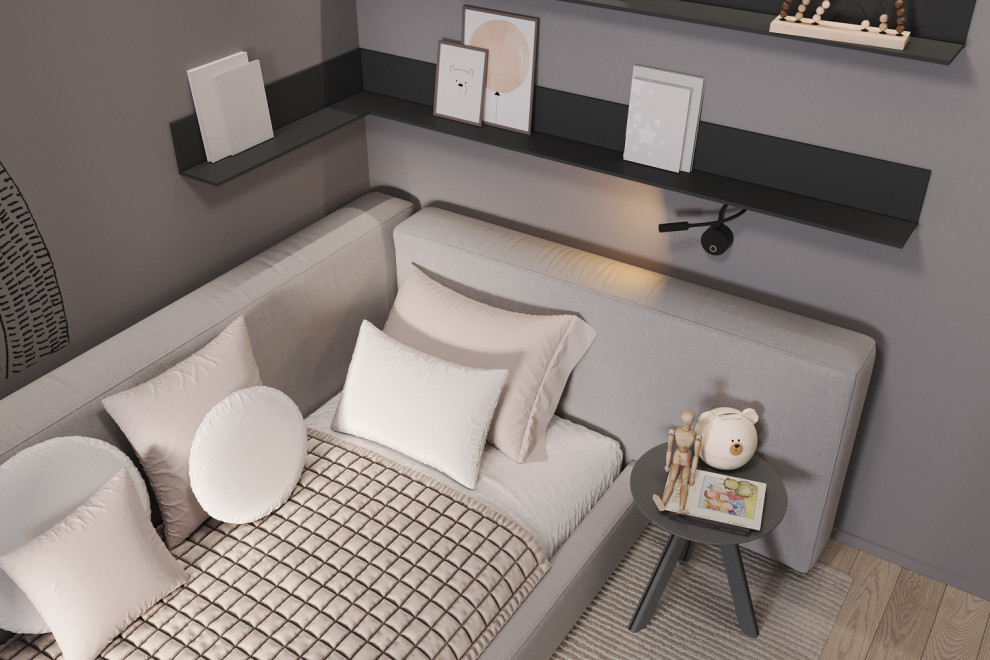 Дизайн квартиры 140м² в Красноярске, ЖК "Александровский"