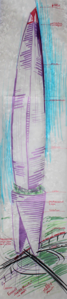 Размышление с карандашом - высотные здания