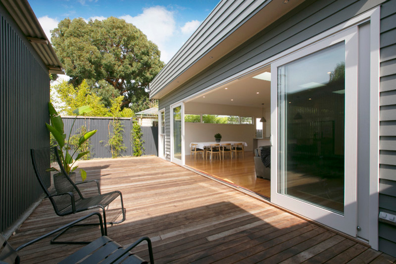 Contemporary exterior in Melbourne.