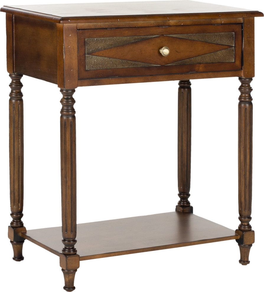 Susan Side Table Traditional Side Tables And End Tables by