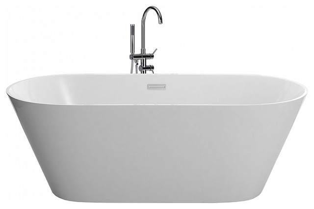 Havana Freestanding Oval Acrylic Bath