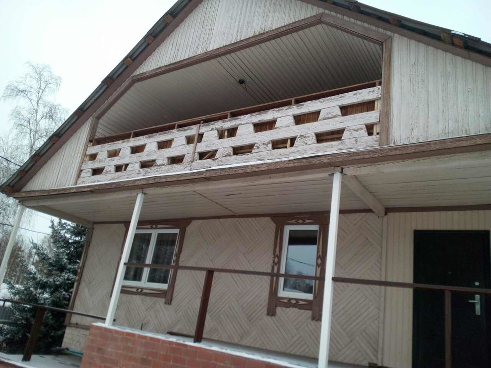 Дизайн фасада малоэтажного дома