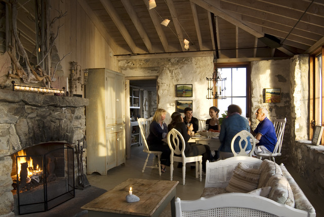 Eclectic Dining Room rustic-dining-room