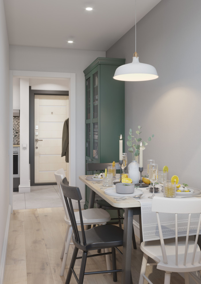 Хрущёвка Скандинавский стиль