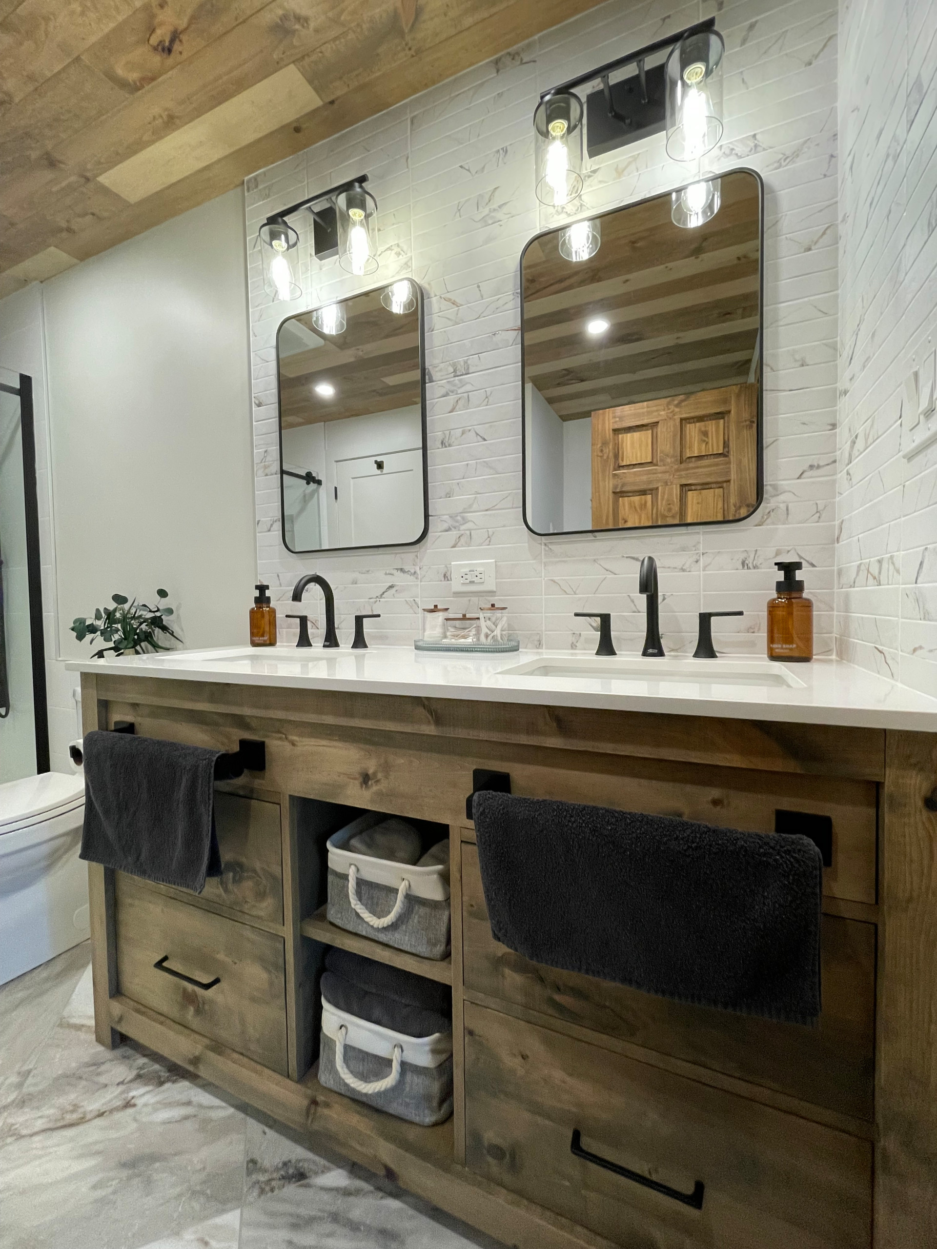 Modern / Rustic Bathroom Renovation