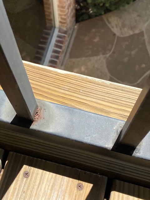 Painting Deck Railing