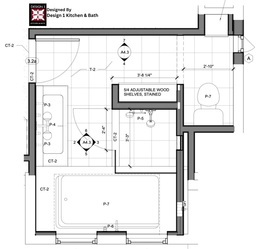 Somerville, MA — Bold Features Bath and Kitchen - 6987