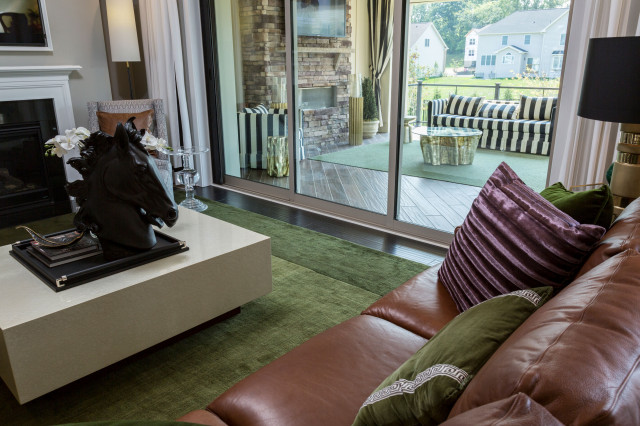 Interiors and Exteriors living-room