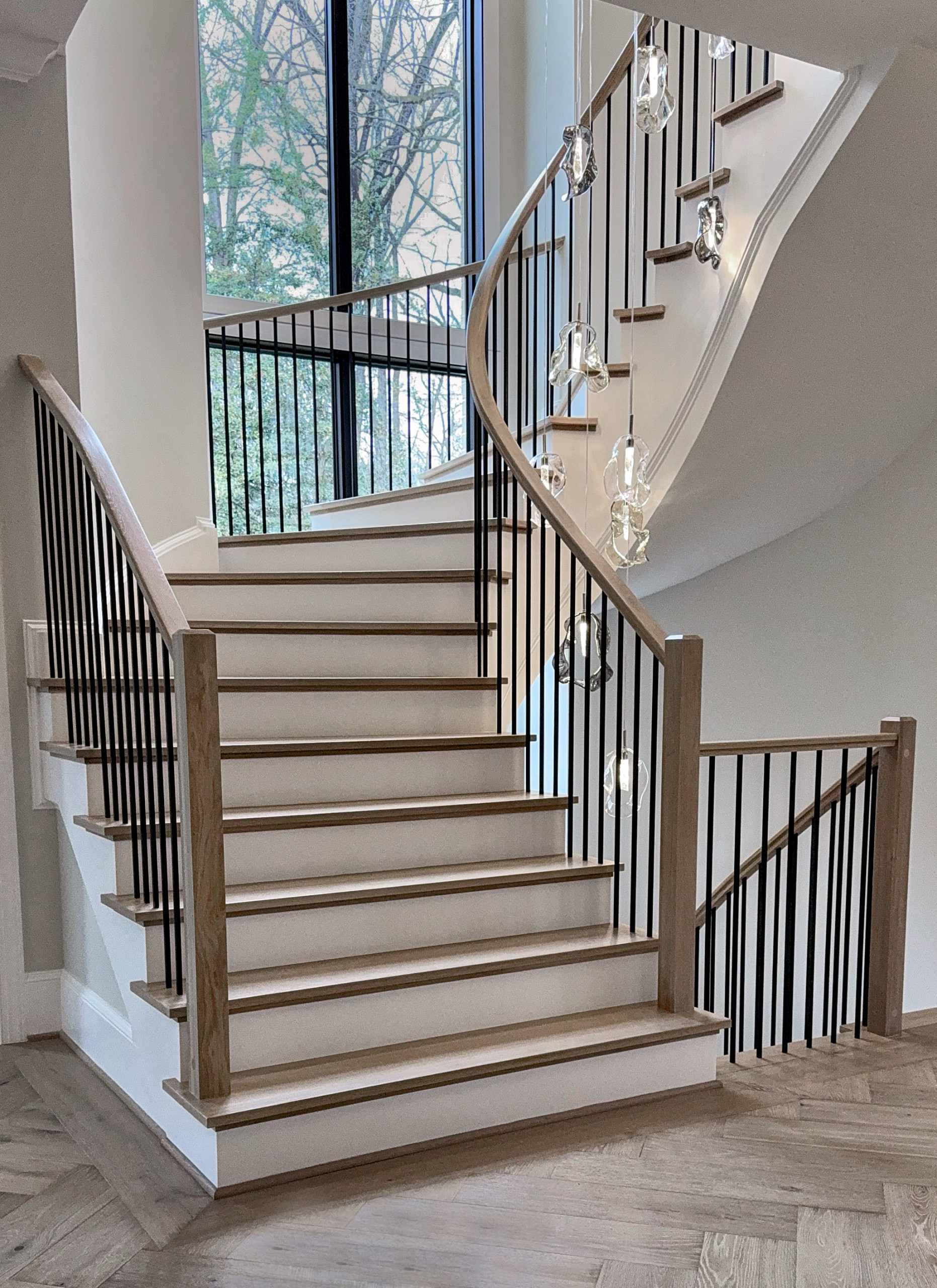 Project #150 | Contemporary White Oak Curve