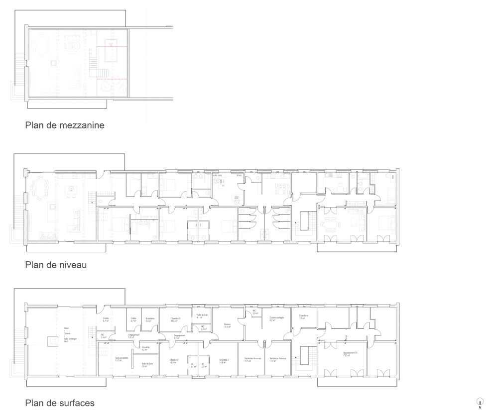 Projet - Plans d'aménagement